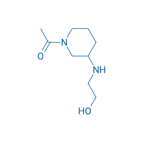 1-(3-((2-Hydroxyethyl)amino)piperidin-1-yl)ethanone 1g