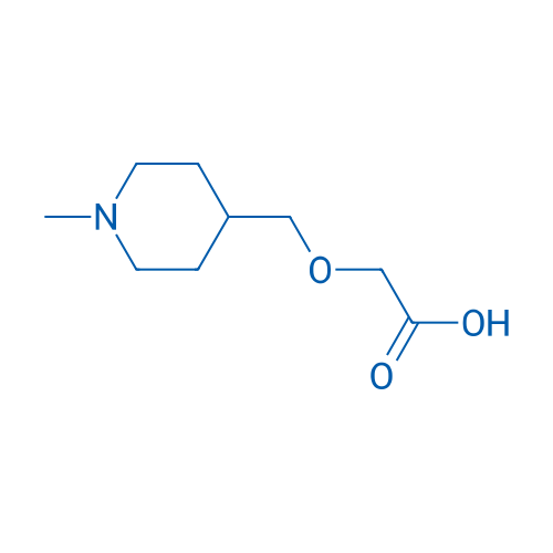 2-((1-Methylpiperidin-4-yl)methoxy)acetic acid 250mg