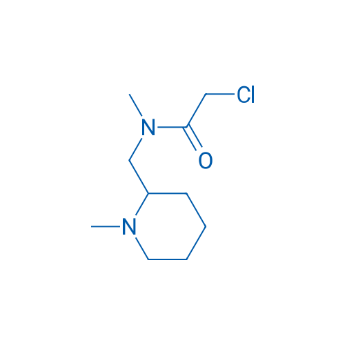 2-Chloro-N-methyl-N-((1-methylpiperidin-2-yl)methyl)acetamide 1g