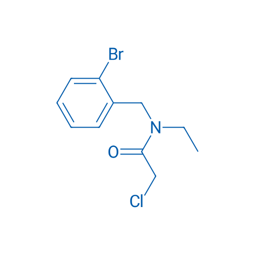 N-(2-Bromobenzyl)-2-chloro-N-ethylacetamide 1g
