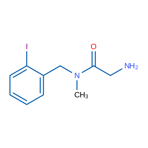 2-Amino-N-(2-iodobenzyl)-N-methylacetamide 1g