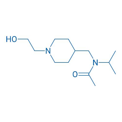 N-((1-(2-Hydroxyethyl)piperidin-4-yl)methyl)-N-isopropylacetamide 1g