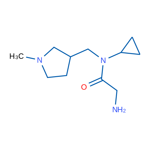 2-Amino-N-cyclopropyl-N-((1-methylpyrrolidin-3-yl)methyl)acetamide 1g