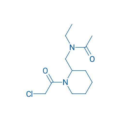 N-((1-(2-Chloroacetyl)piperidin-2-yl)methyl)-N-ethylacetamide 1g