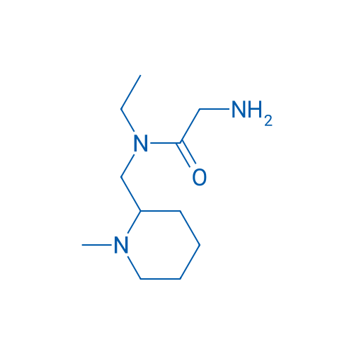 2-Amino-N-ethyl-N-((1-methylpiperidin-2-yl)methyl)acetamide 1g