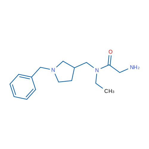 2-Amino-N-((1-benzylpyrrolidin-3-yl)methyl)-N-ethylacetamide 1g