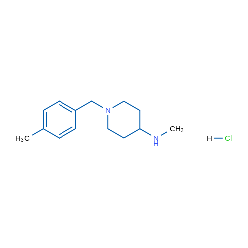 N-Methyl-1-(4-methylbenzyl)piperidin-4-amine hydrochloride 1g