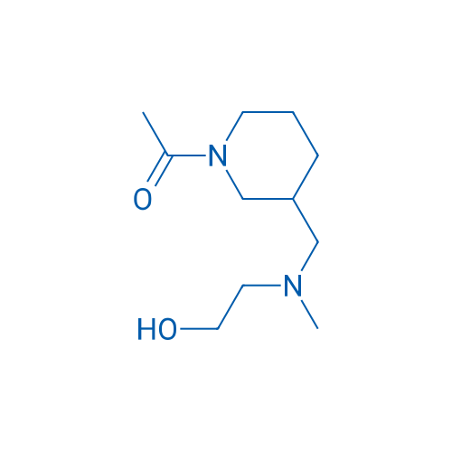 1-(3-(((2-Hydroxyethyl)(methyl)amino)methyl)piperidin-1-yl)ethanone 1g