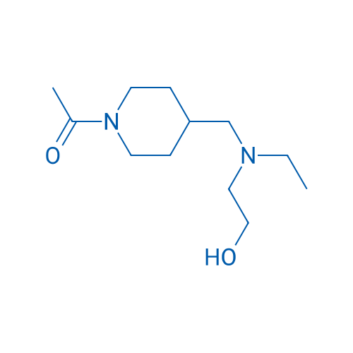 1-(4-((Ethyl(2-hydroxyethyl)amino)methyl)piperidin-1-yl)ethanone 1g