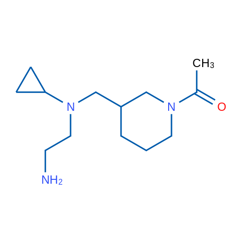 1-(3-(((2-Aminoethyl)(cyclopropyl)amino)methyl)piperidin-1-yl)ethanone 1g