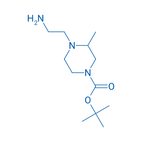 tert-Butyl 4-(2-aminoethyl)-3-methylpiperazine-1-carboxylate 1g