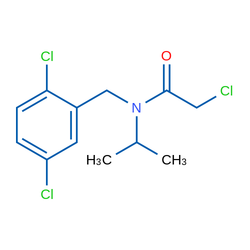 2-Chloro-N-(2,5-dichlorobenzyl)-N-isopropylacetamide 1g