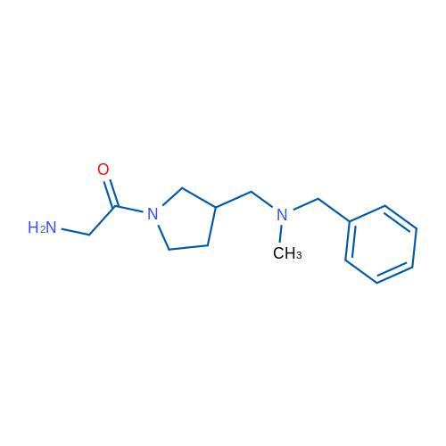 2-Amino-1-(3-((benzyl(methyl)amino)methyl)pyrrolidin-1-yl)ethanone 1g