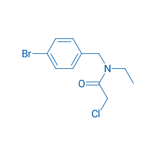 N-(4-Bromobenzyl)-2-chloro-N-ethylacetamide 1g