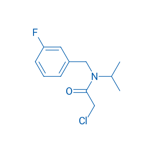 2-Chloro-N-(3-fluorobenzyl)-N-isopropylacetamide 1g