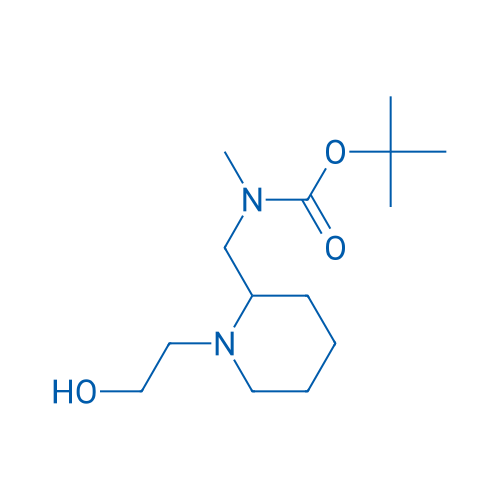 tert-Butyl ((1-(2-hydroxyethyl)piperidin-2-yl)methyl)(methyl)carbamate 1g