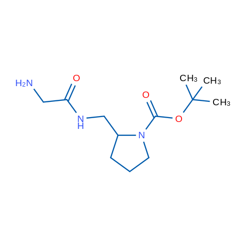 tert-Butyl 2-((2-aminoacetamido)methyl)pyrrolidine-1-carboxylate 1g