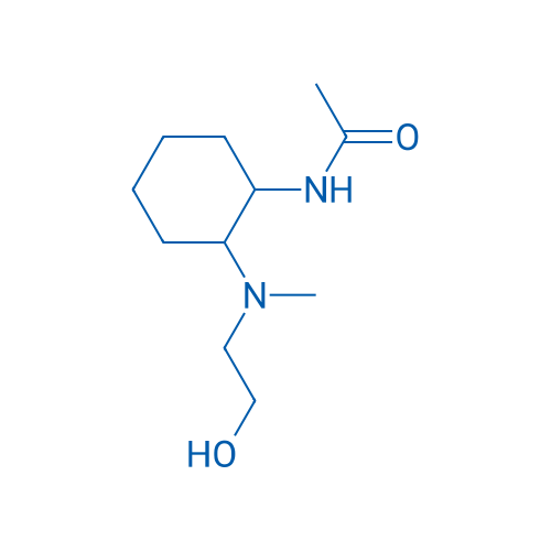 N-(2-((2-Hydroxyethyl)(methyl)amino)cyclohexyl)acetamide 1g