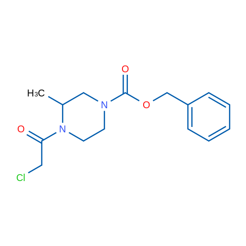 Benzyl 4-(2-chloroacetyl)-3-methylpiperazine-1-carboxylate 1g