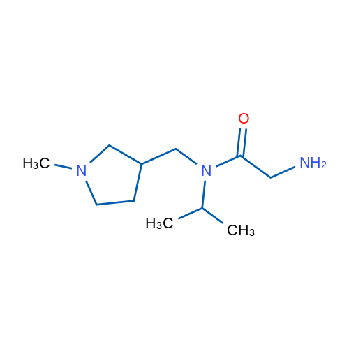 2-Amino-N-isopropyl-N-((1-methylpyrrolidin-3-yl)methyl)acetamide 1g