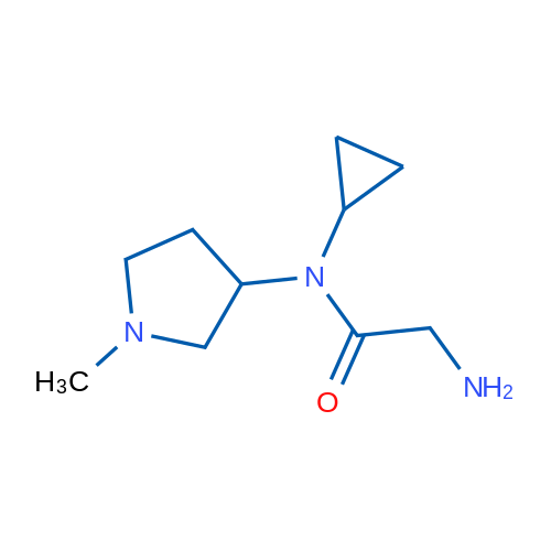 2-Amino-N-cyclopropyl-N-(1-methylpyrrolidin-3-yl)acetamide 1g
