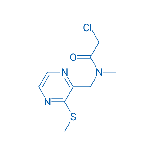 2-Chloro-N-methyl-N-((3-(methylthio)pyrazin-2-yl)methyl)acetamide 1g