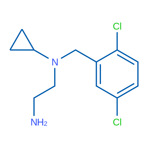 N1-Cyclopropyl-N1-(2,5-dichlorobenzyl)ethane-1,2-diamine 1g