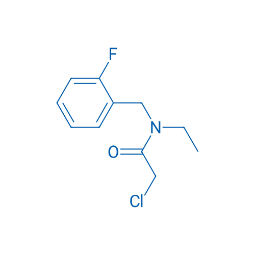 2-Chloro-N-ethyl-N-(2-fluorobenzyl)acetamide 1g