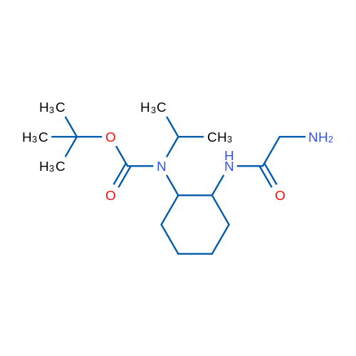 tert-Butyl (2-(2-aminoacetamido)cyclohexyl)(isopropyl)carbamate 1g
