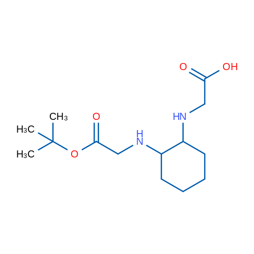2-((2-((2-(tert-Butoxy)-2-oxoethyl)amino)cyclohexyl)amino)acetic acid 1g