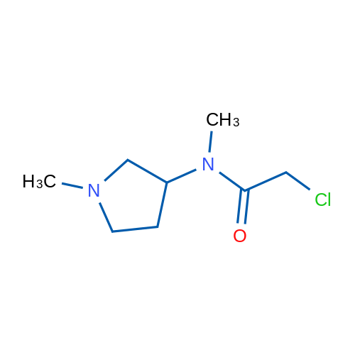 2-Chloro-N-methyl-N-(1-methylpyrrolidin-3-yl)acetamide 1g