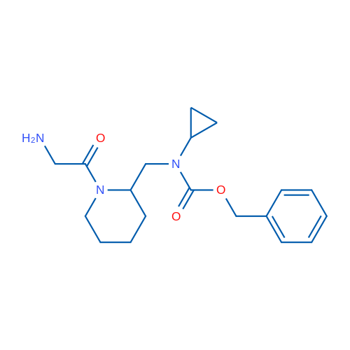 Benzyl ((1-(2-aminoacetyl)piperidin-2-yl)methyl)(cyclopropyl)carbamate 1g