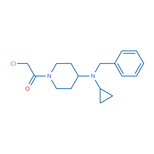 1-(4-(Benzyl(cyclopropyl)amino)piperidin-1-yl)-2-chloroethanone 1g