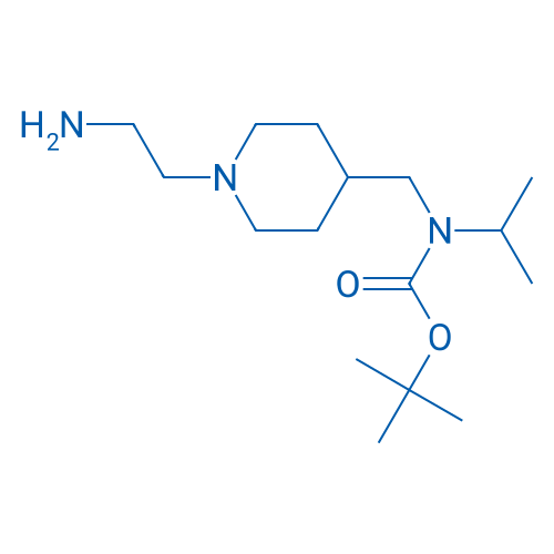 tert-Butyl ((1-(2-aminoethyl)piperidin-4-yl)methyl)(isopropyl)carbamate 1g