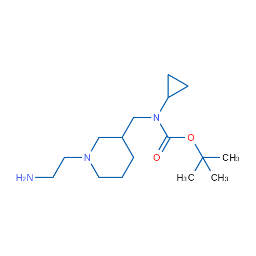 tert-Butyl ((1-(2-aminoethyl)piperidin-3-yl)methyl)(cyclopropyl)carbamate 1g