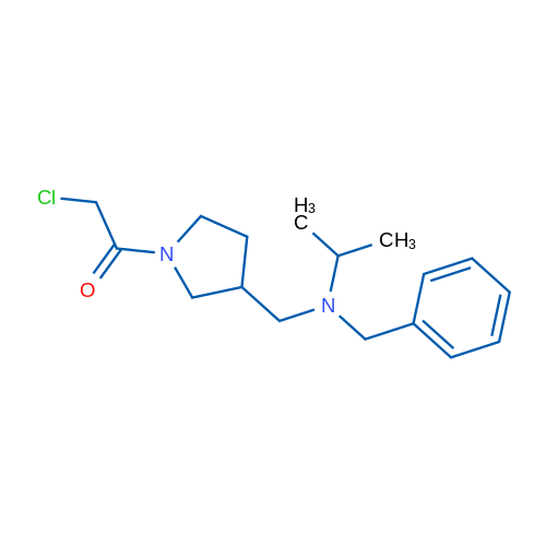 1-(3-((Benzyl(isopropyl)amino)methyl)pyrrolidin-1-yl)-2-chloroethanone 1g