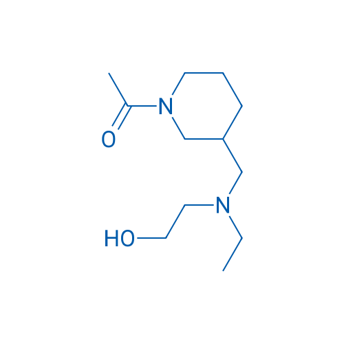 1-(3-((Ethyl(2-hydroxyethyl)amino)methyl)piperidin-1-yl)ethanone 1g