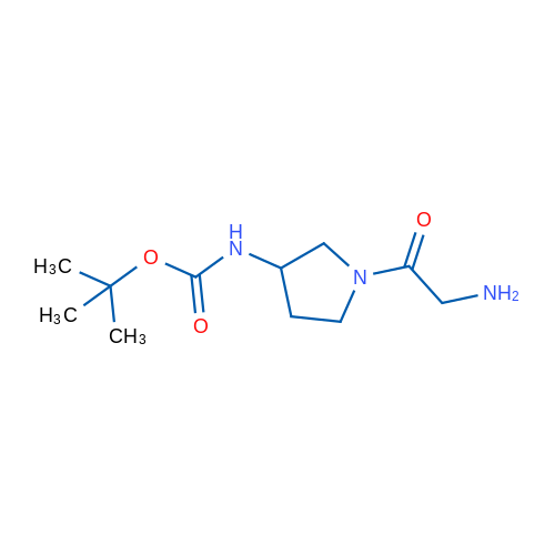 tert-Butyl (1-(2-aminoacetyl)pyrrolidin-3-yl)carbamate 1g