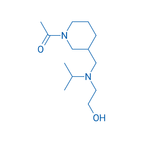 1-(3-(((2-Hydroxyethyl)(isopropyl)amino)methyl)piperidin-1-yl)ethanone 1g
