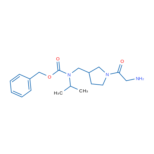 Benzyl ((1-(2-aminoacetyl)pyrrolidin-3-yl)methyl)(isopropyl)carbamate 1g