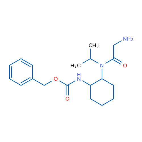 Benzyl (2-(2-amino-N-isopropylacetamido)cyclohexyl)carbamate 1g