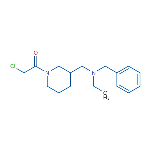 1-(3-((Benzyl(ethyl)amino)methyl)piperidin-1-yl)-2-chloroethanone 1g