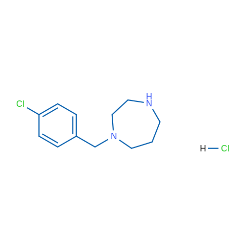1-(4-Chlorobenzyl)-1,4-diazepane hydrochloride 1g