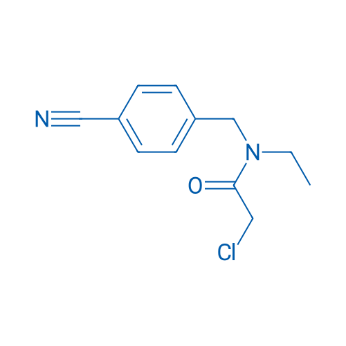 2-Chloro-N-(4-cyanobenzyl)-N-ethylacetamide 1g