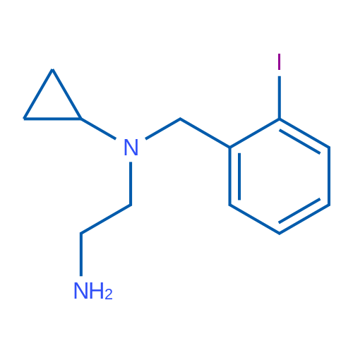 N1-Cyclopropyl-N1-(2-iodobenzyl)ethane-1,2-diamine 1g
