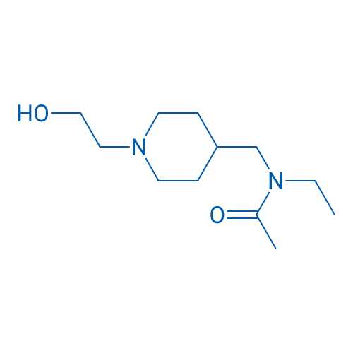 N-Ethyl-N-((1-(2-hydroxyethyl)piperidin-4-yl)methyl)acetamide 1g