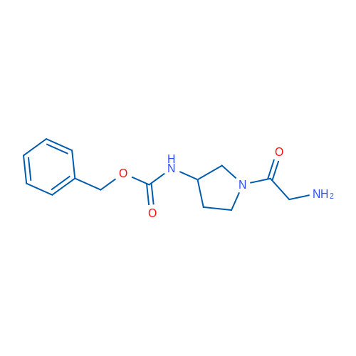 Benzyl (1-(2-aminoacetyl)pyrrolidin-3-yl)carbamate 1g