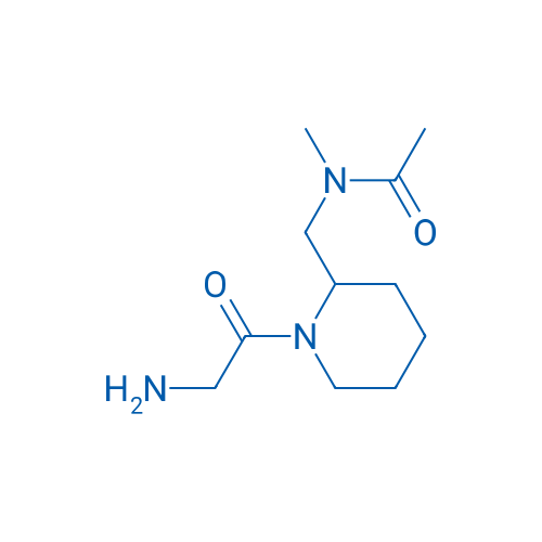 N-((1-(2-Aminoacetyl)piperidin-2-yl)methyl)-N-methylacetamide 1g