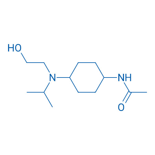 N-(4-((2-Hydroxyethyl)(isopropyl)amino)cyclohexyl)acetamide 1g