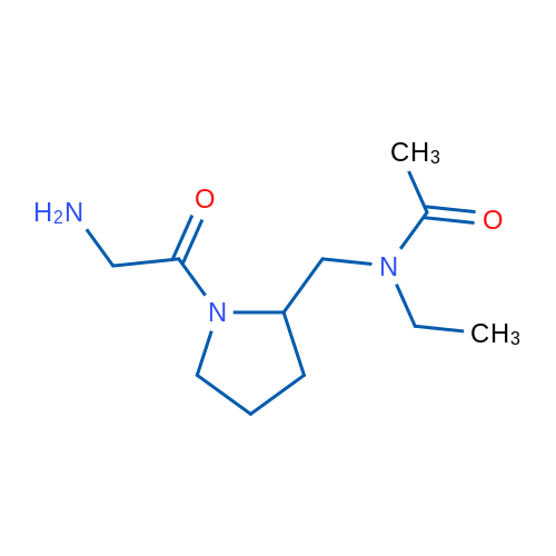 N-((1-(2-Aminoacetyl)pyrrolidin-2-yl)methyl)-N-ethylacetamide 1g